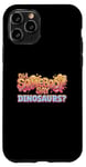 Coque pour iPhone 11 Pro Paléontologue Dinosaure en peluche Fan de paléontologie