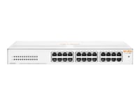 Hpe Networking Instant On 1430 24G Switch - Switch - Ohanterad - 24 X 10/100/1000 - Skrivbordsmodell, Rackmonterbar, Väggmonterbar - Bto