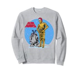 Star Wars R2-D2 & C-3PO Snowy Christmas Portrait Sweatshirt