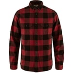 Fjällräven Fjällräven Övik Heavy Flannel Shirt M - Red-black - Herr - XXL- Naturkompaniet