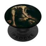 David and Goliath by Caravaggio (1599) PopSockets Adhesive PopGrip