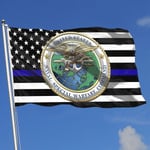 ewretery US Navy Special Warfare Command 3x5 Foot Flag Outdoor Flags 100% Single-Layer Translucent Polyester 3x5 Ft