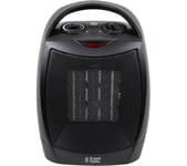 RUSSELL HOBBS RHFH1006B Portable Hot & Cool Convector Heater - Black, Black