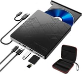 Bluray Lecteur Externe Cd Dvd Lecteurs Blu-Ray Externe Lecteur Bluray Pour Ordinateur Portable Mac Pc Windows Macbook