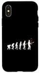 Coque pour iPhone X/XS Jongleur Funny Human Evolution Jongler Balles de jonglage