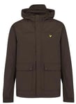 Lyle and Scott Mens Trek Green Hooded Pocket Jacket Size UK XXL 48 - 49" Chest