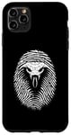 Coque pour iPhone 11 Pro Max Empreinte digitale de cobra - Amateur de serpents Cobra vintage