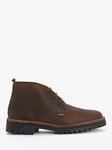 Barbour Hobart Leather Chukka Boots, Brown