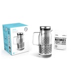 Carafe filtrante en verre 1,2 L Cookut