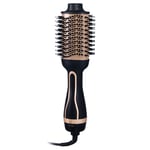 Hair Blow Dryer Brush 3 Temp Settings 1000W Reduce Static Hair Styling Hot A Bl