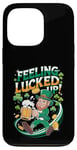 Coque pour iPhone 13 Pro Se sentir chancé pour la Saint-Patrick