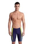 ARENA M Threefold Jammer R Jammer Homme, Bleu Marine, Vert Doux, 46