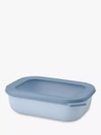 Mepal Cirqula Rectangular Food Storage Bowl, 1L