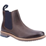 Hush Puppies Homme Justin Bottine Chelsea, Marron, 42 EU