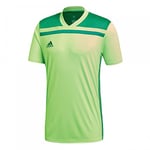 Adidas Men Regista 18 Jersey - Solar Green/Bold Green, Small