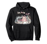 Christmas on the Farm Animal Christmas Cow Country Christmas Pullover Hoodie