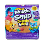 Kinetic Sand Maisonnette pour chien, avec 170 g de sable de plage magique, 1 figurine de chien et accessoires pour le plaisir créatif de jeu de sable en intérieur, pour les enfants à partir de 3 ans