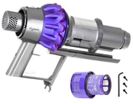 Dyson V10 SV12 Main Motor Body Big Cyclone Assembly & Post Filter Purple Animal