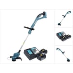 DUR193RG Coupe-bordure sans fil 260mm 18V + 2x Batteries 6,0Ah + Chargeur - Makita