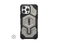 Uag Uag Monarch Pro - Beskyttelsesdeksel For Iphone 16 Pro Max, Kompatibel Med Magsafe (Titan)