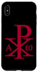 iPhone XS Max CHI RHO ALPHA OMEGA CHRISTIAN CROSS SYMBOL Case