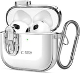 Tech-Protect Tech-Protect Slim Hook Apple Airpods 4 Clear