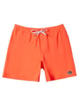 Quiksilver Garçon Everyday Solid Volley YTH 14 Maillot De Bain, Fiery Coral, 16 Ans EU