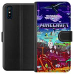 Xiaomi Redmi 9A Plånboksfodral Minecraft