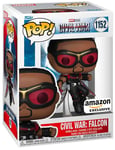 Figurine Funko Pop - Captain America : Civil War [Marvel] N°1152 - Civil War : Falcon (70099)