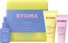 BYOMA Hydrating Starter Kit - Mini Cleanser 30ml, Mini Light Cream 15ml + Mini