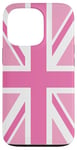 iPhone 13 Pro Pink, United Kingdom The Union Jack Flag Case