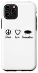 Coque pour iPhone 11 Pro Trampoline Dire Trampoline Gymnaste