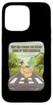 Coque pour iPhone 15 Pro Max Chicken Funny Why Did I Cross The Road No of Your Business