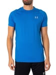 Under ArmourHeatGear Fitted T-Shirt - Photon Blue/Celeste