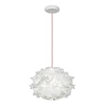 SLAMP Veli Mini Single Taklampe Couture/ Rød Ledning