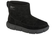 chaussures d'hiver Femme, Sorel Explorer III Slip-on WP, Noir