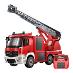 Remote-controlled Truck 1:20 Double Eagle Mercedes-benz Arocs (fire T