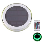 Lumière d'étang Solaire, Lampe de dérive de Piscine, lumière Flottante IP68 LED de télécommande étanche colorée de qualité Fine