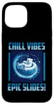 Coque pour iPhone 15 CHILL VIBES EPIC SLIDES