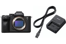 SONY Alpha 7 IV Boitier Nu + SONY Chargeur de Batterie BC-QZ1