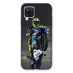 Cokitec Coque pour Samsung Galaxy A12 Moto Wheeling Multicolore