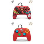 PowerA Manette filaire Nano pour Nintendo Switch Mario Kart: Racer Red Manette filaire Nano pour Nintendo Switch Mario Medley