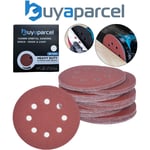 125mm Mixed Grit Orbital Sander Sanding Sheets Discs Hook Loop - Makita DBO180Z