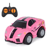 Highttoy Jouet Enfant 2 3 4 Ans Fille, Voiture Telecommandé Enfant 2 3 Ans Voiture Enfant 2.4GHz Voiture Telecommandée Jouet Fille Cadeau Fille 2 3 4+ Ans Petite Voiture de Course, Rose