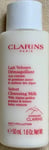 NEW & SEALED CLARINS VELVET CLEANSING MILK 50ml with Alpine Gentian & Lemon Balm