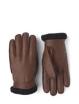 Deerskin Primaloft Rib Brown Hestra