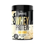 Warrior Whey Protein Powder 500g - Up to 36g* Protein per Shake – Low Sugar - Muscle Growth and Recovery Drink - Amazing Taste - 20 Servings - GMP Certified (White Chocolate)