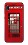 Classic British Red Telephone Box Case Cover For Samsung Galaxy A10e