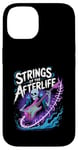 iPhone 14 Strings Of The Afterlife Skeleton Rocker Rock Music Case