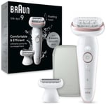 Braun Silk-epil 9 9-030 Wet & Dry Cordless Epilator female